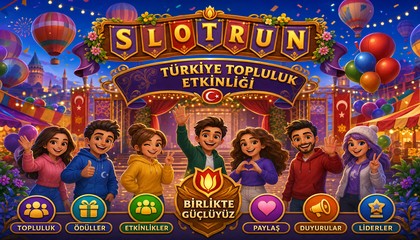 Slotrun topluluk etkinliği modu görseli